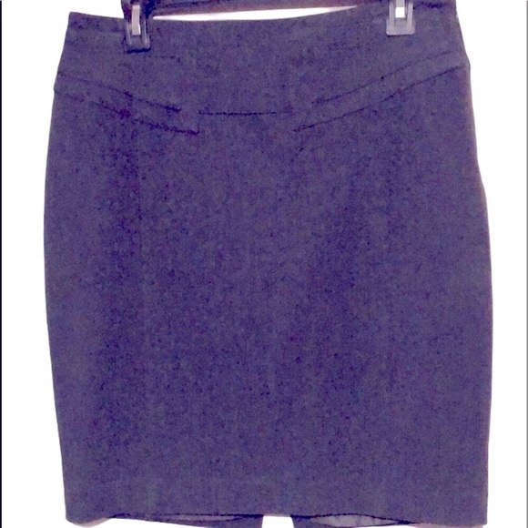 Express mini skirt, charcoal gray, sz 6 - Picture 1 of 8